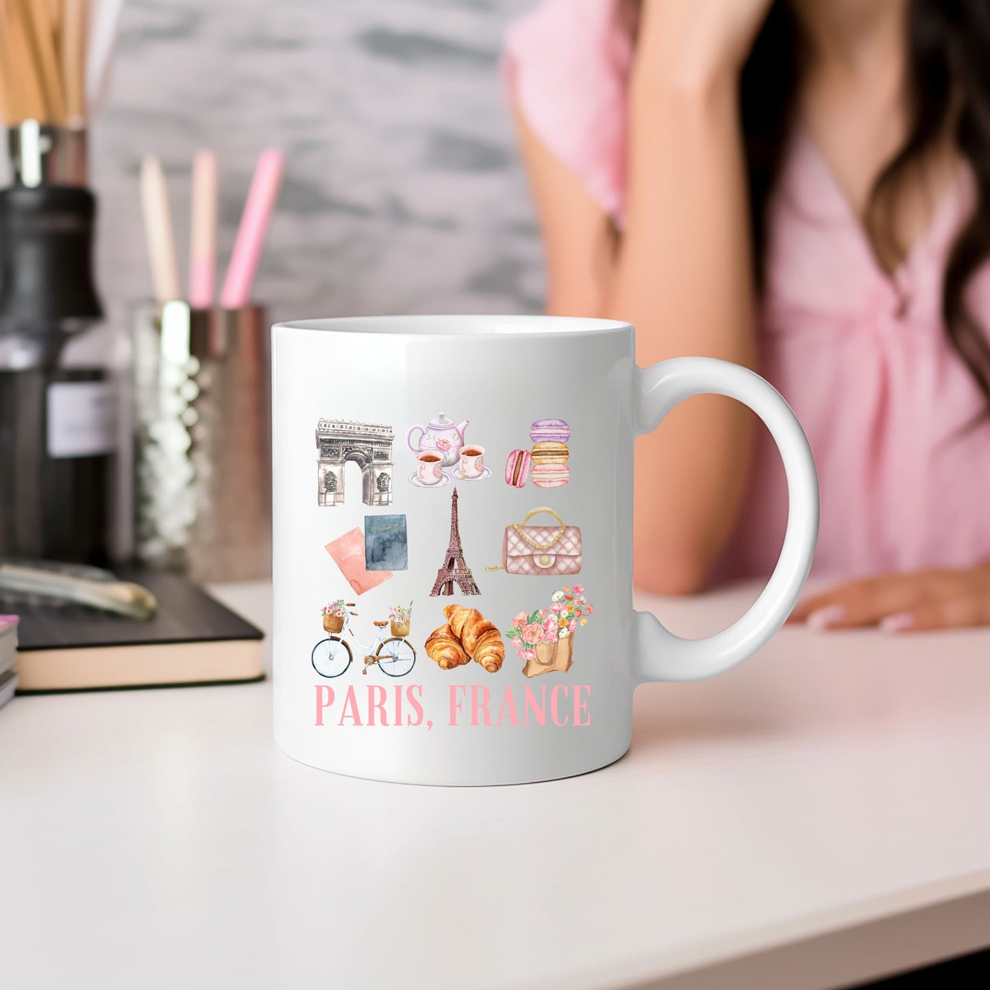 Paris Travel Collage | Mug