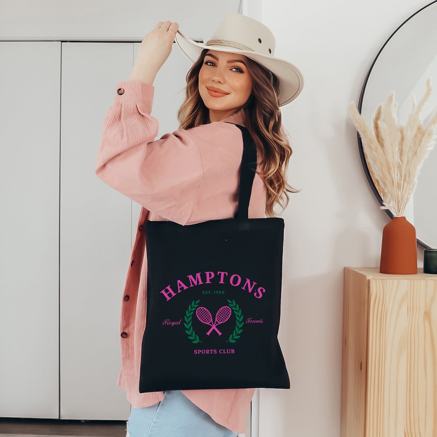 Hamptons Sports Club Tennis | Tote Bag