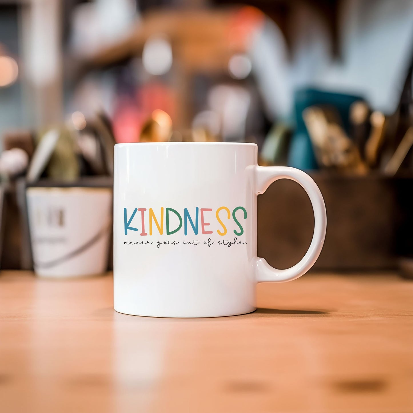 Kindness Never Goes Out of Style Colorful | Mug