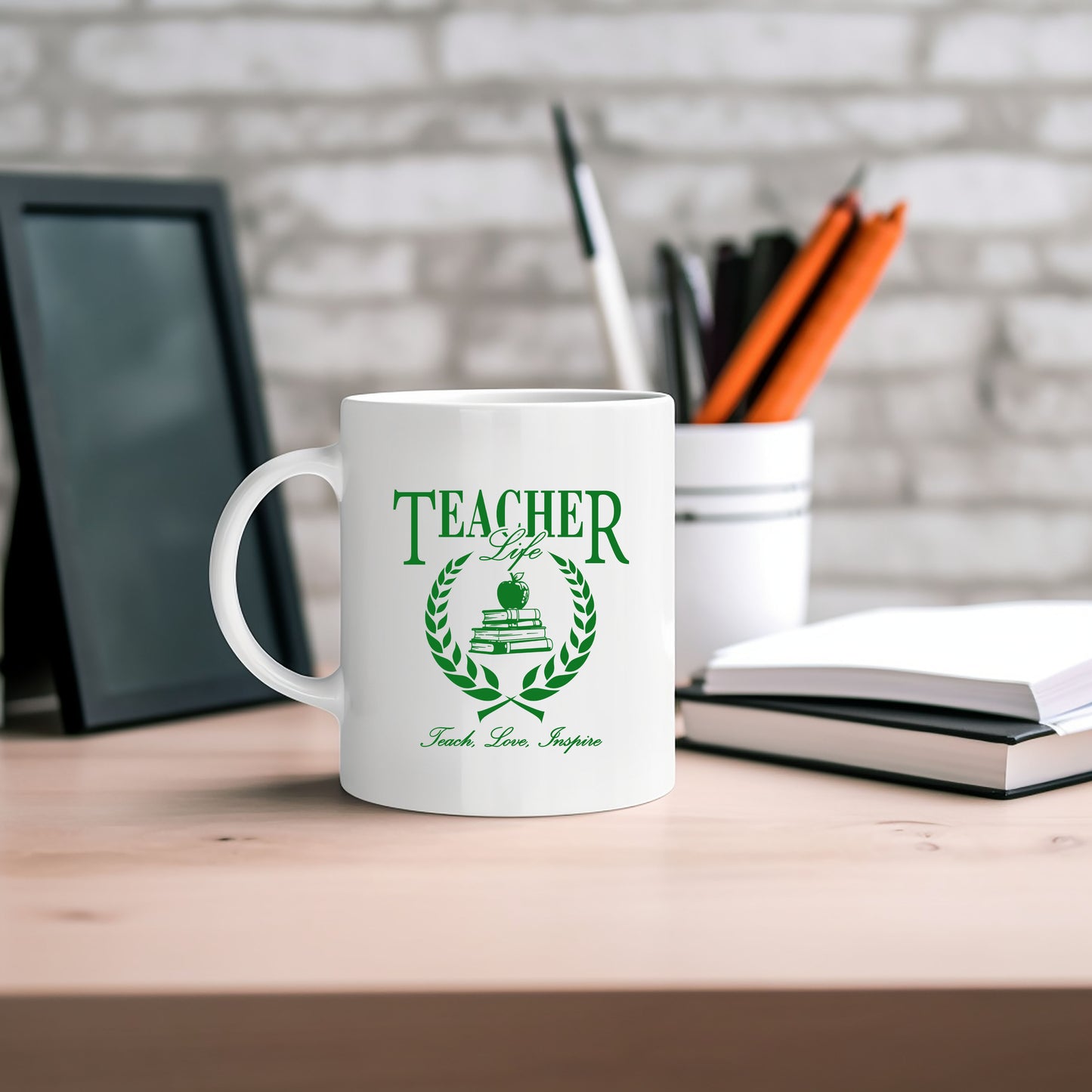 Teacher Life Books | Mug