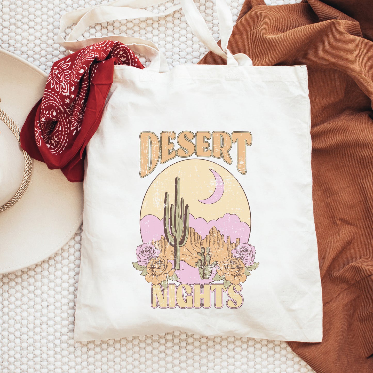 Desert Nights Grunge | Tote Bag