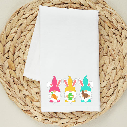 Easter Gnomes | Tea Towel