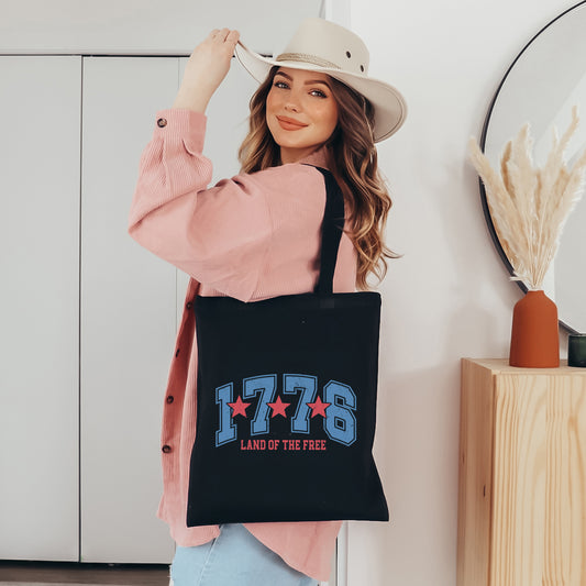 Land Of The Free 1776 | Tote Bag