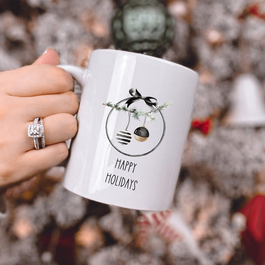 Happy Holidays Ornaments | Mug