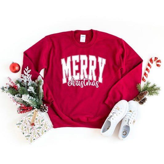 Merry Christmas Cursive Bold | DTF Transfer