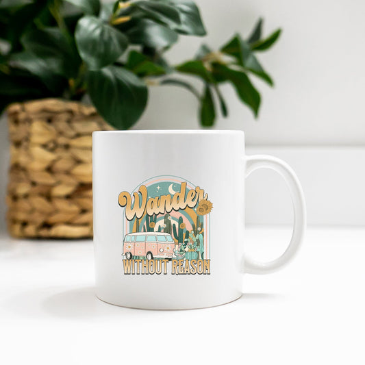 Wander Without Reason Desert Van | Mug