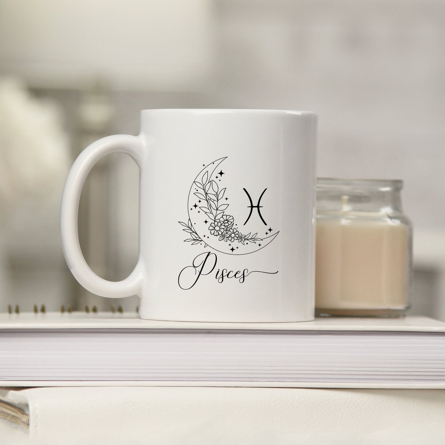 Pisces Floral | Mug