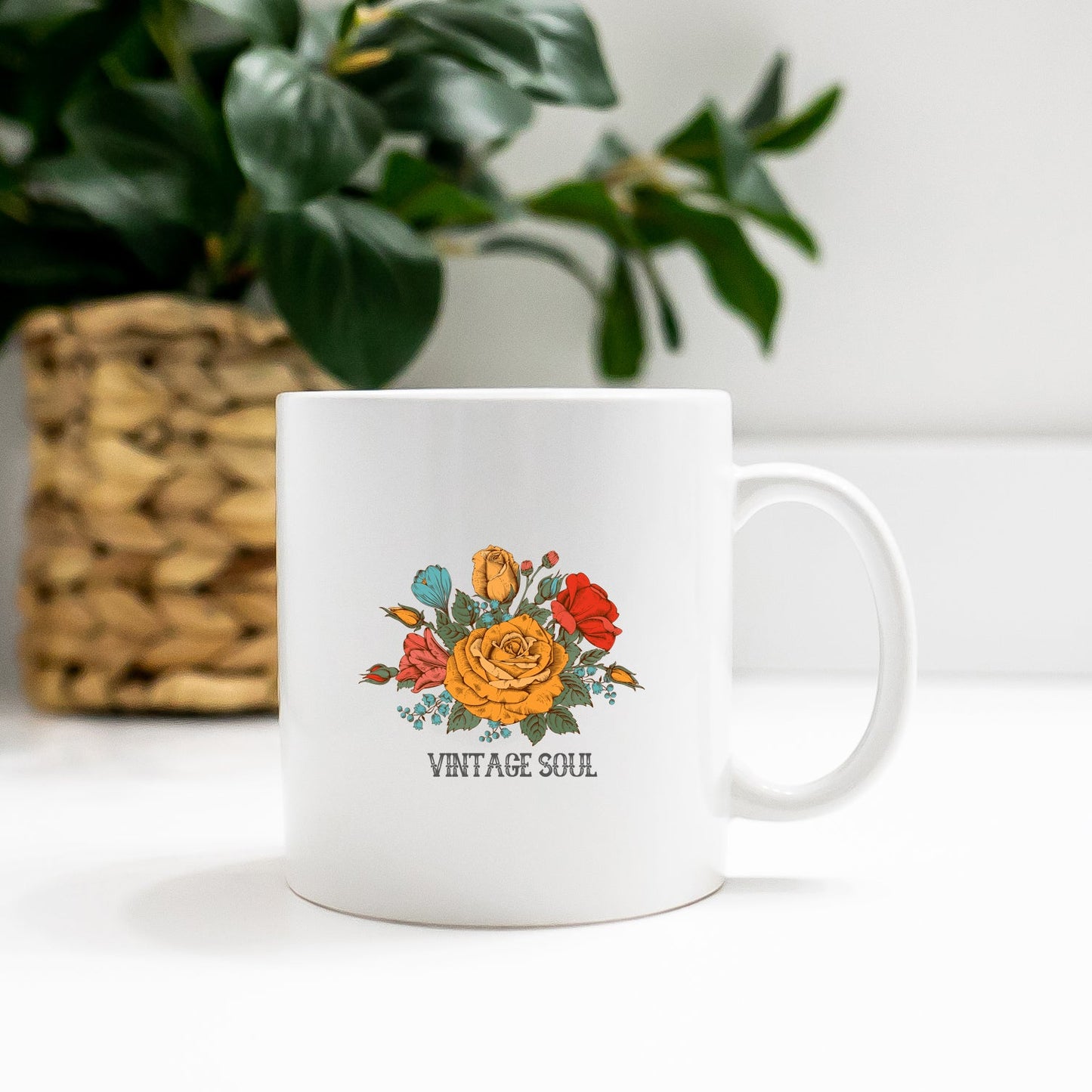 Vintage Soul Flowers | Mug