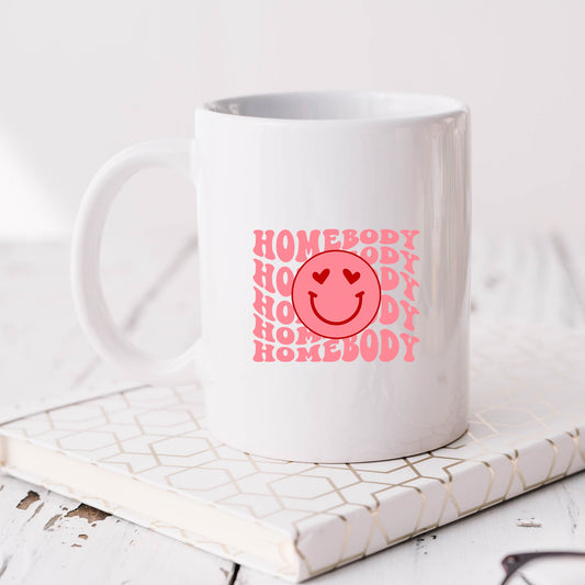 Homebody Stacked Smiley | Mug