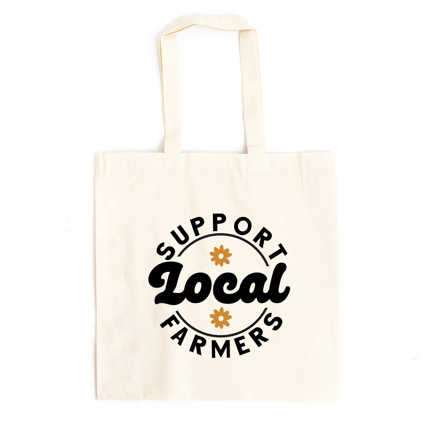 Support Local Farmers Flowers | Tote Bag