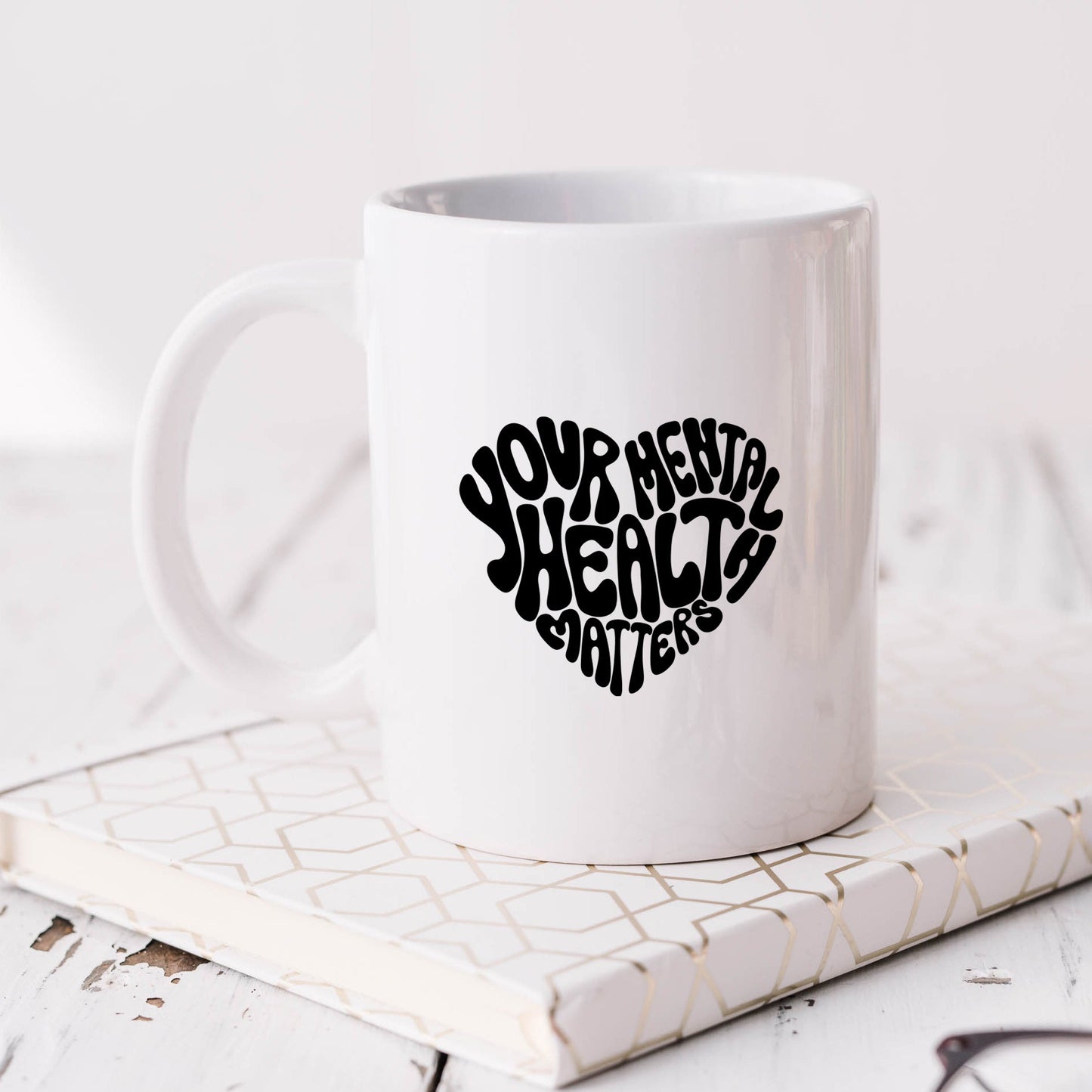 Your Mental Health Matters Heart | Mug