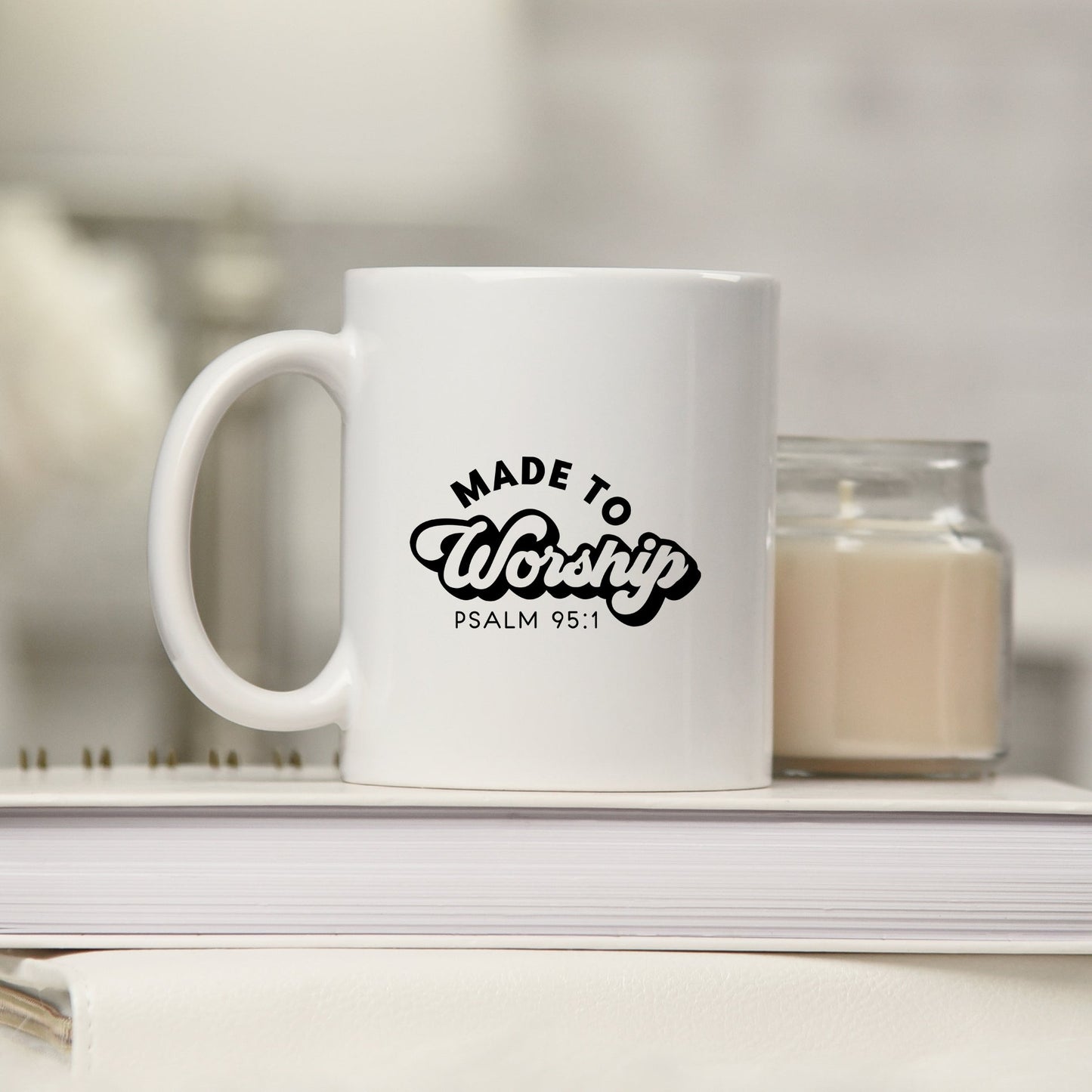 Retro Made to Worship | Mug