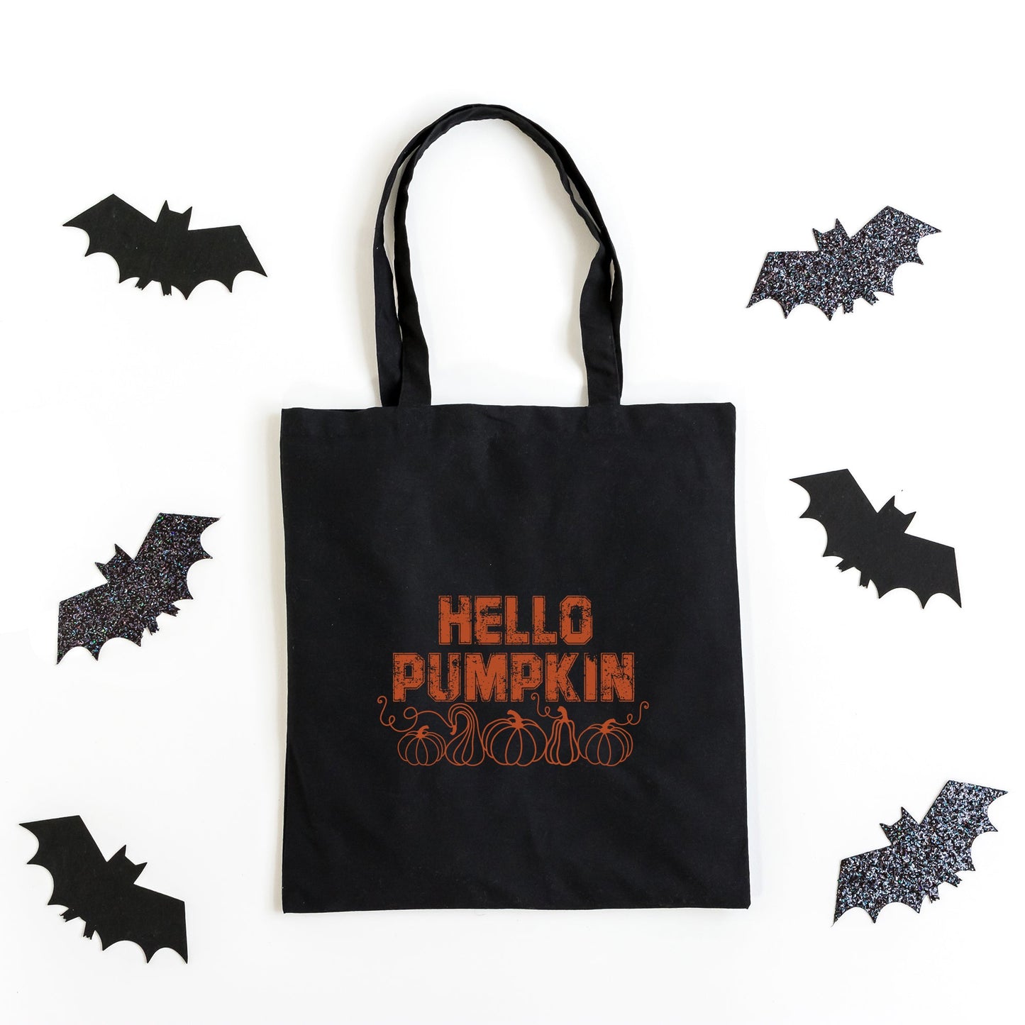 Hello Pumpkin Distressed | Tote Bag