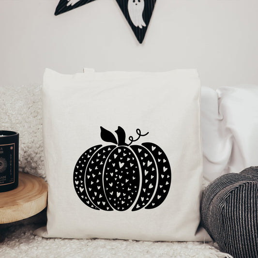 Heart Pumpkin | Tote Bag