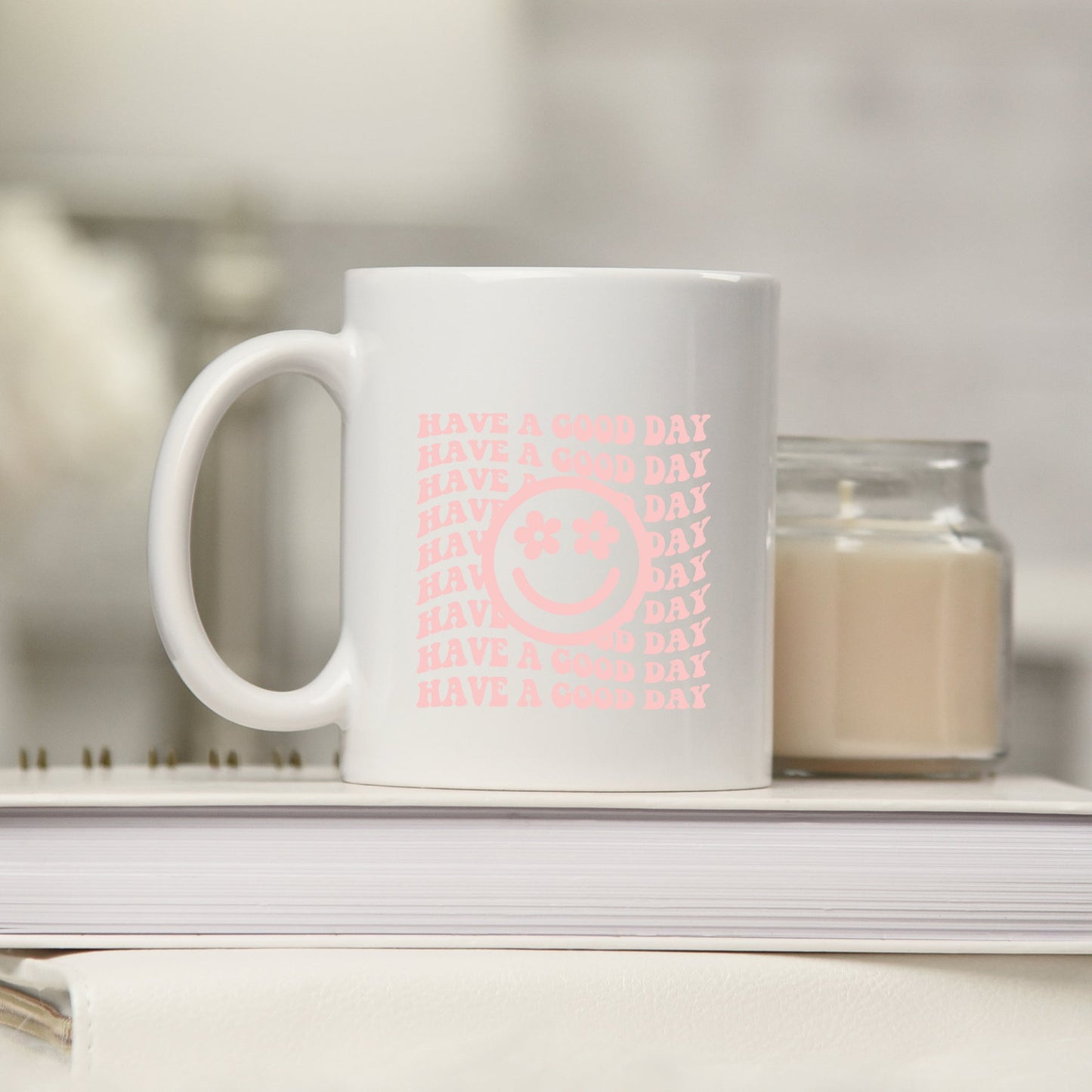 Have A Good Day Star Smiley Face | Mug