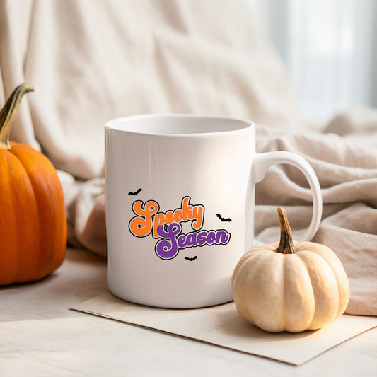 Spooky Season Cursive | Mug