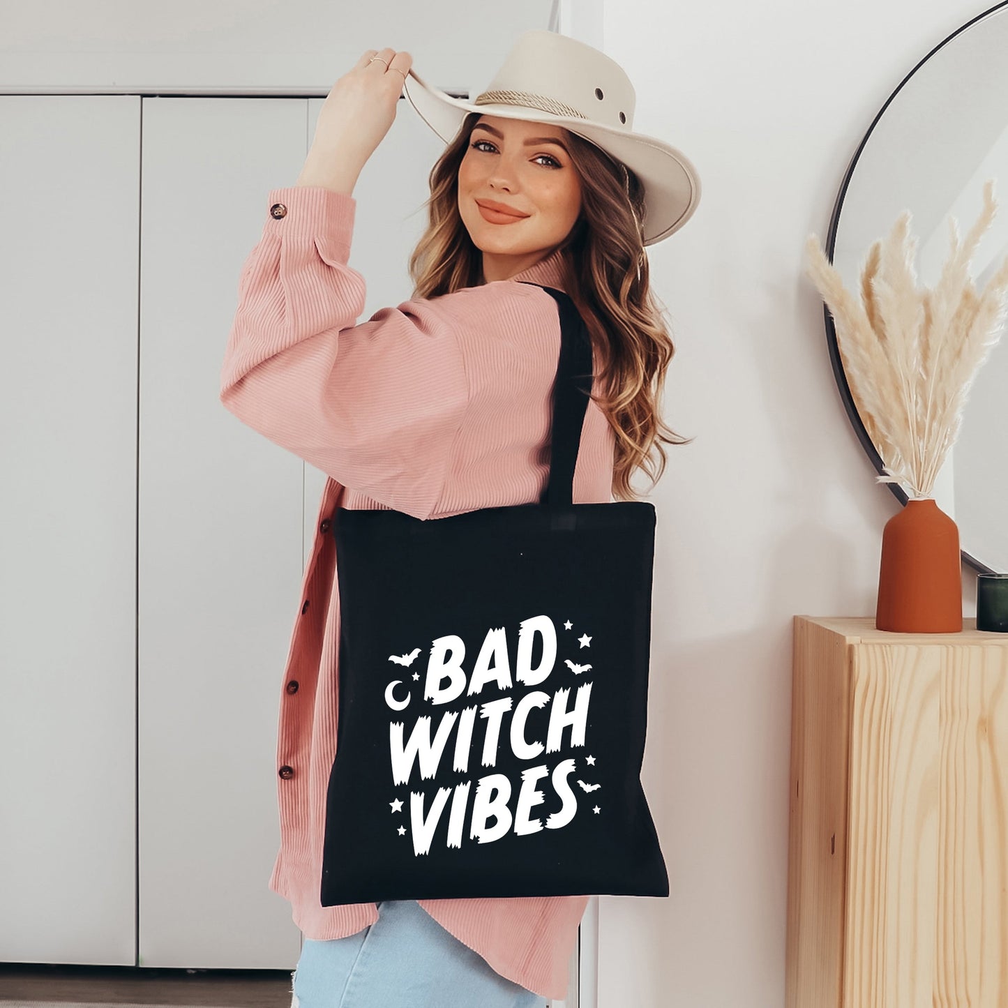 Bad Witch Vibes Moon | Tote Bag