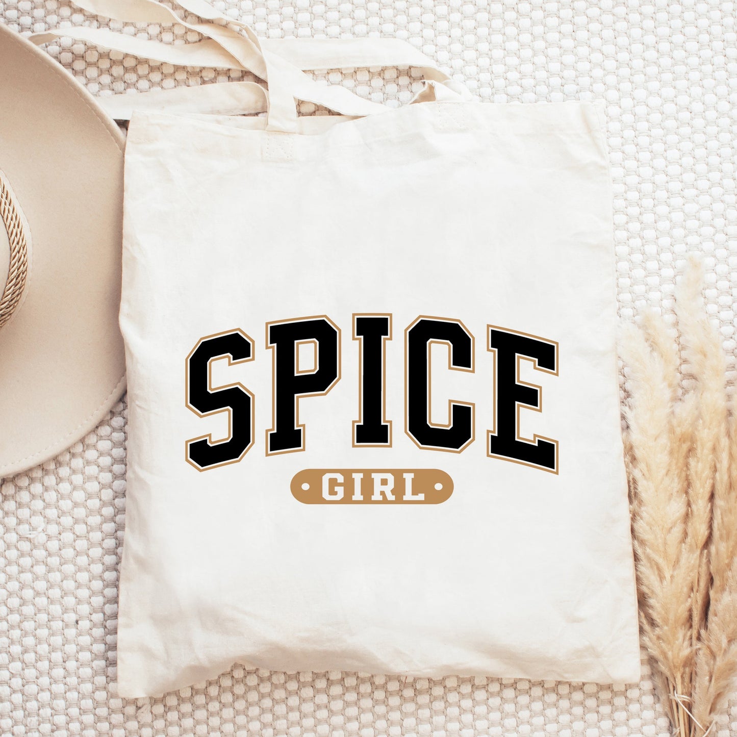 Spice Girl Varsity | Tote Bag