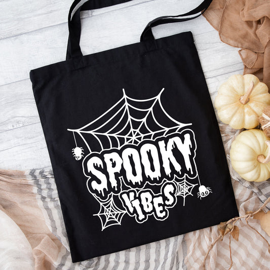 Spooky Vibes Web | Tote Bag