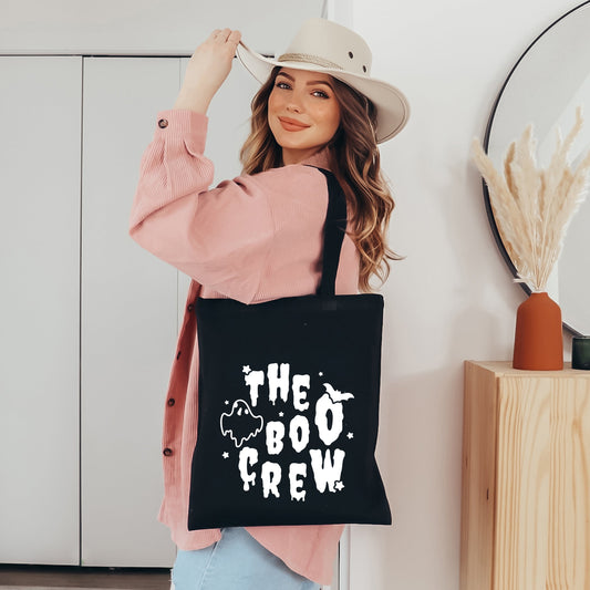 The Boo Crew Bat And Ghost | Tote Bag