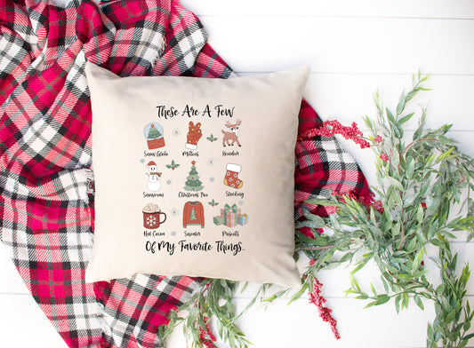 Christmas Favorites | Pillow Cover