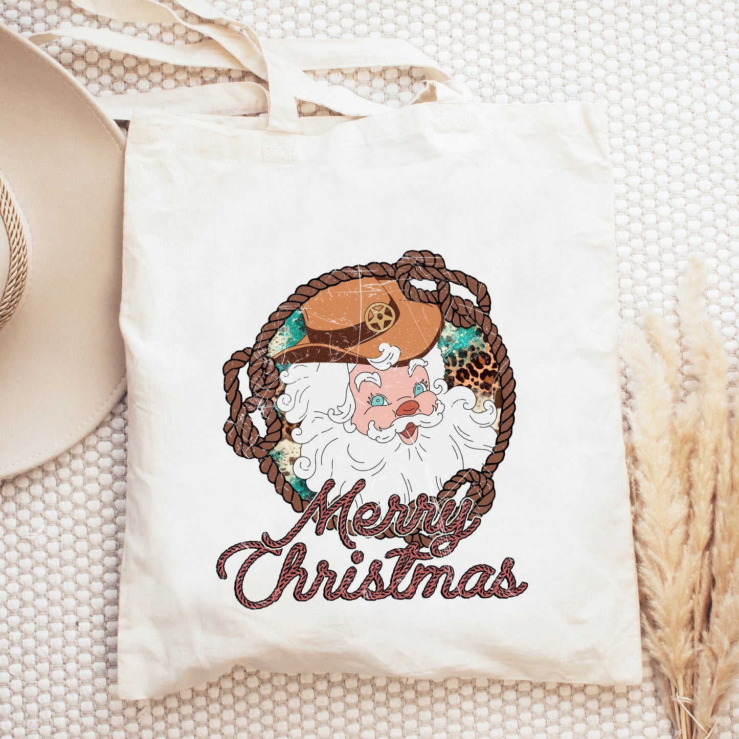 Western Santa | Tote Bag