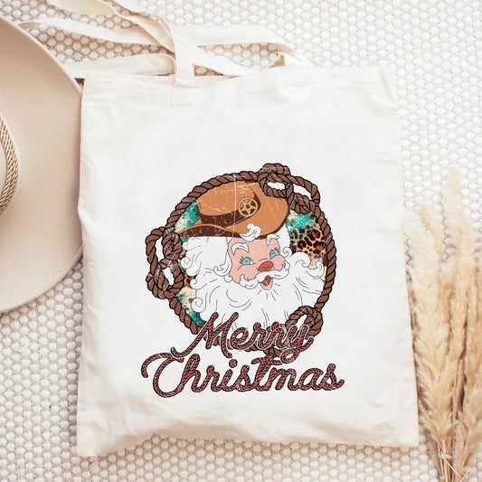 Western Santa | Tote Bag