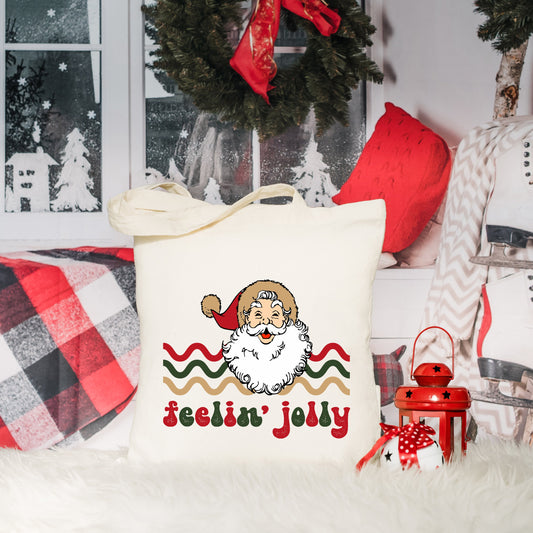 Feelin' Jolly Stripes | Tote Bag