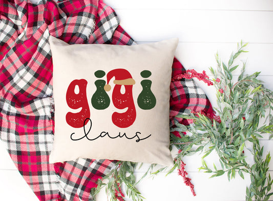 Gigi Claus Hat | Pillow Cover