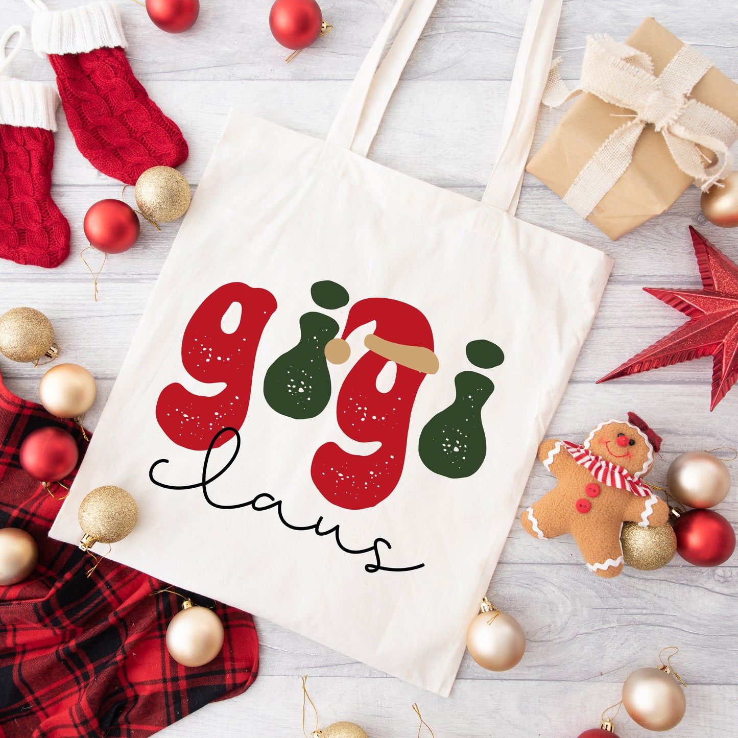 Gigi Claus Hat | Tote Bag