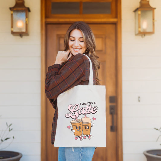 I Love You A Latte Friends | Tote Bag