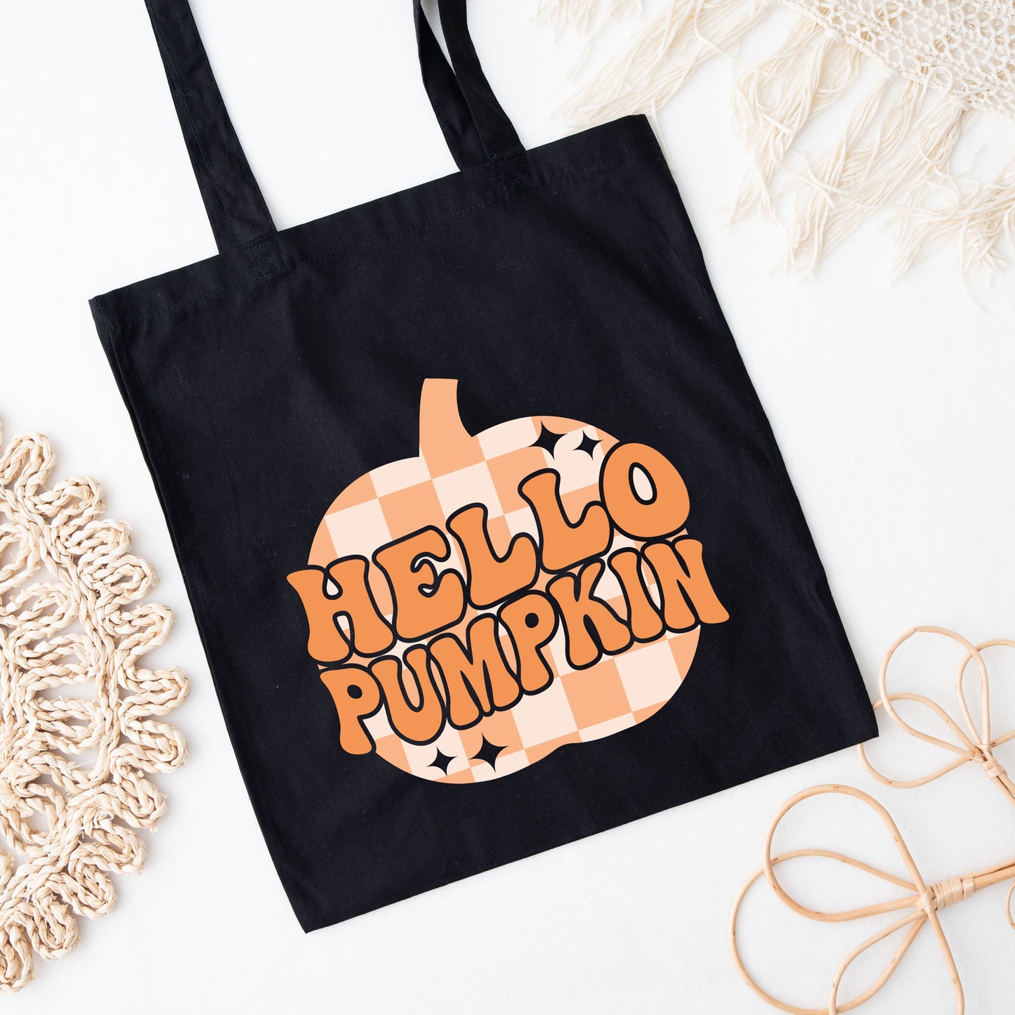 Hello Pumpkin Sparkles | Tote Bag