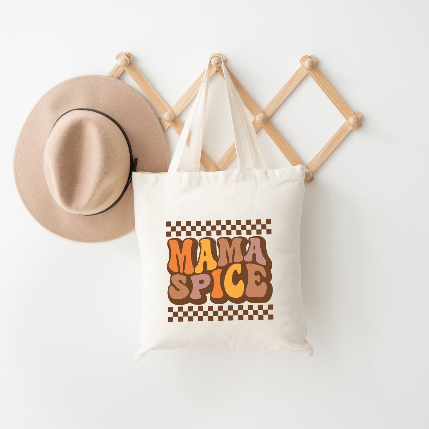 Mama Spice Checkered | Tote Bag