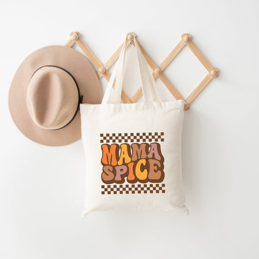 Mama Spice Checkered | Tote Bag