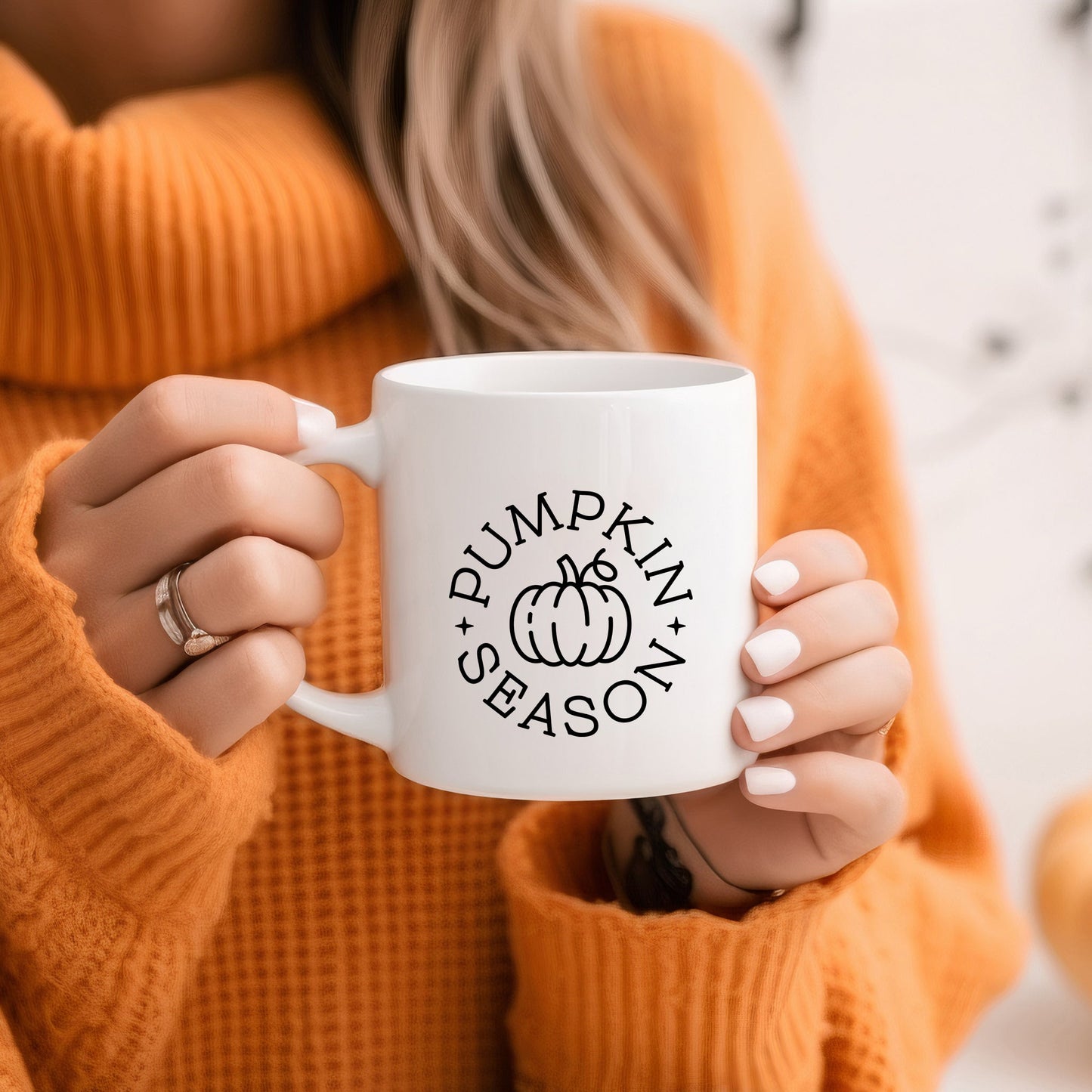 Pumpkin Season Circle | Mug