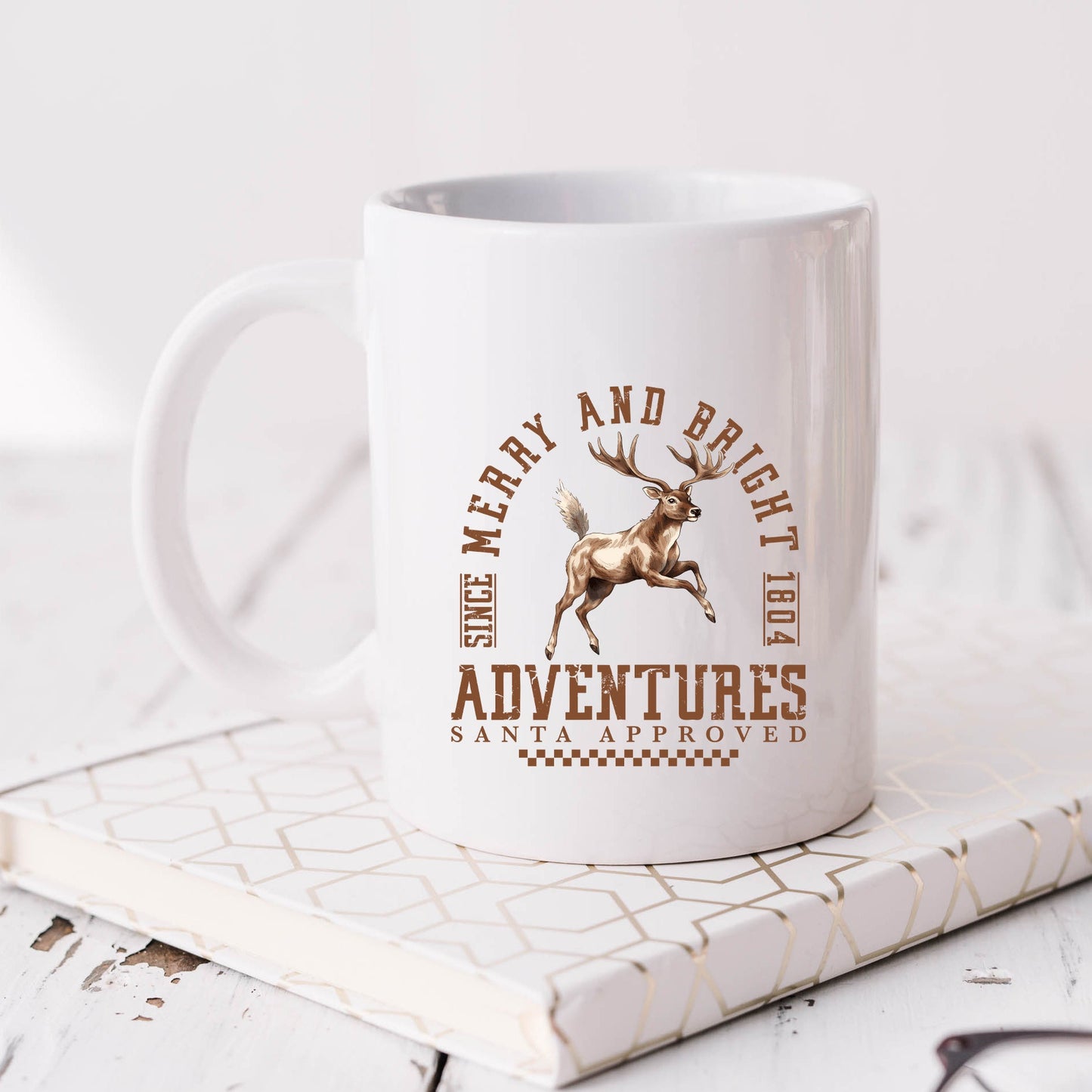 Merry And Bright Adventures | Mug