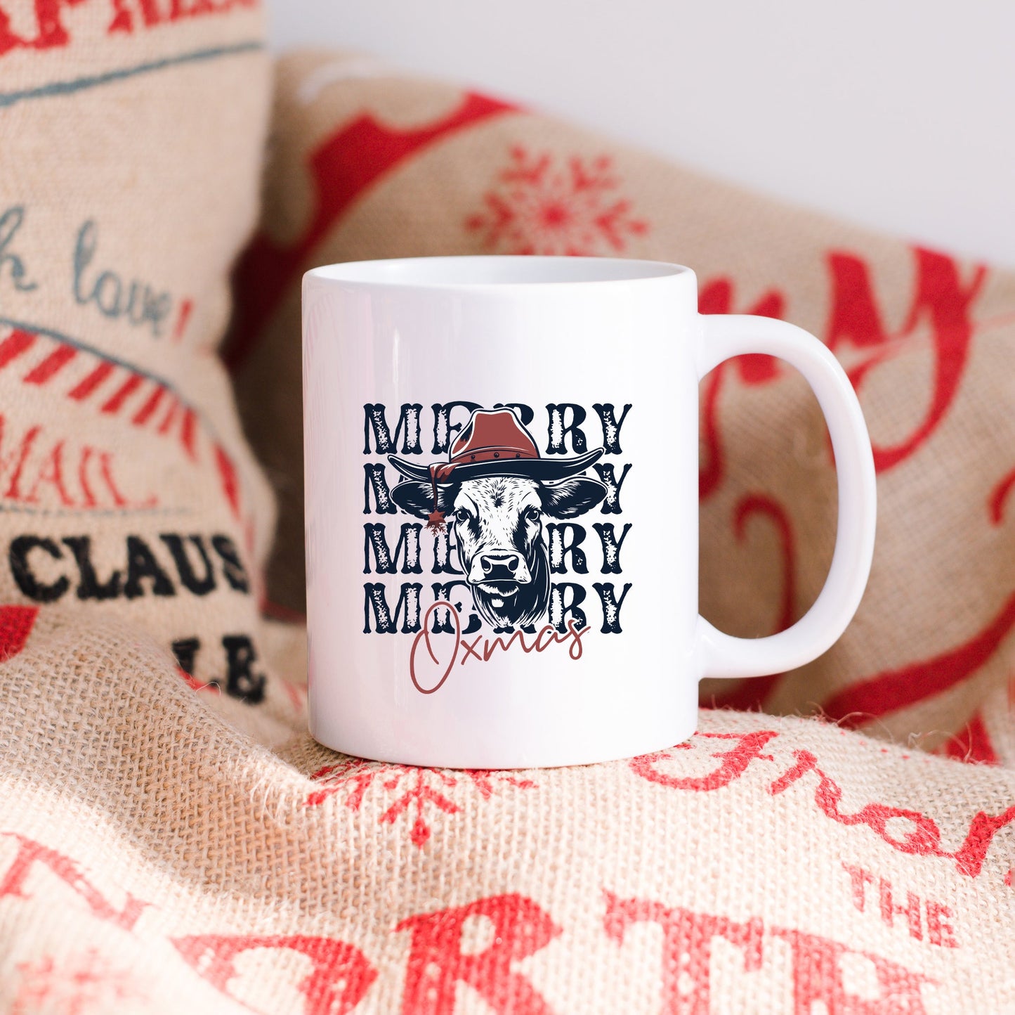 Merry Oxmas | Mug