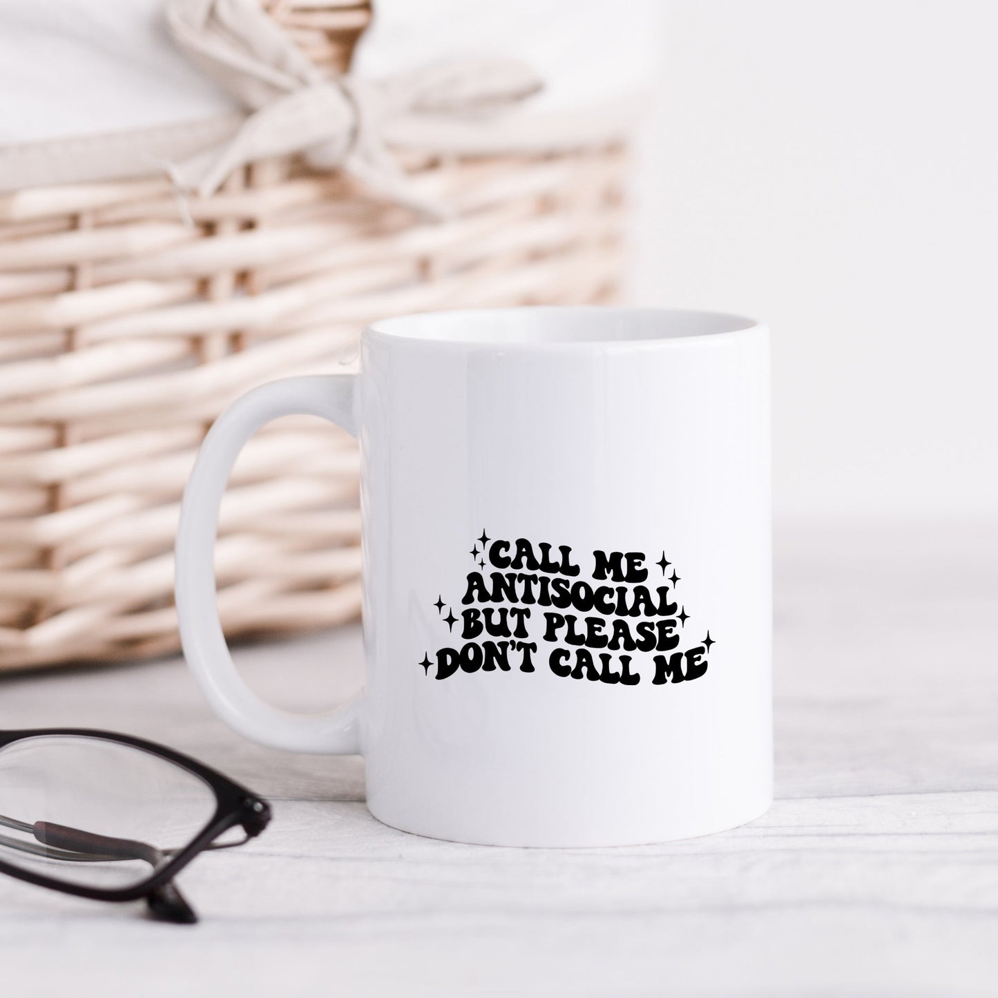 Call Me Antisocial | Mug