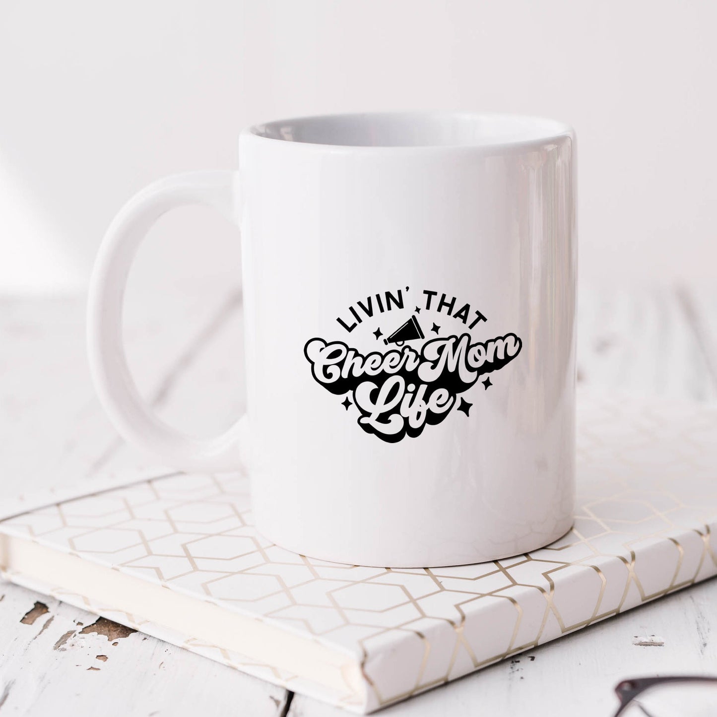 Livin' That Cheer Mom Life | Mug