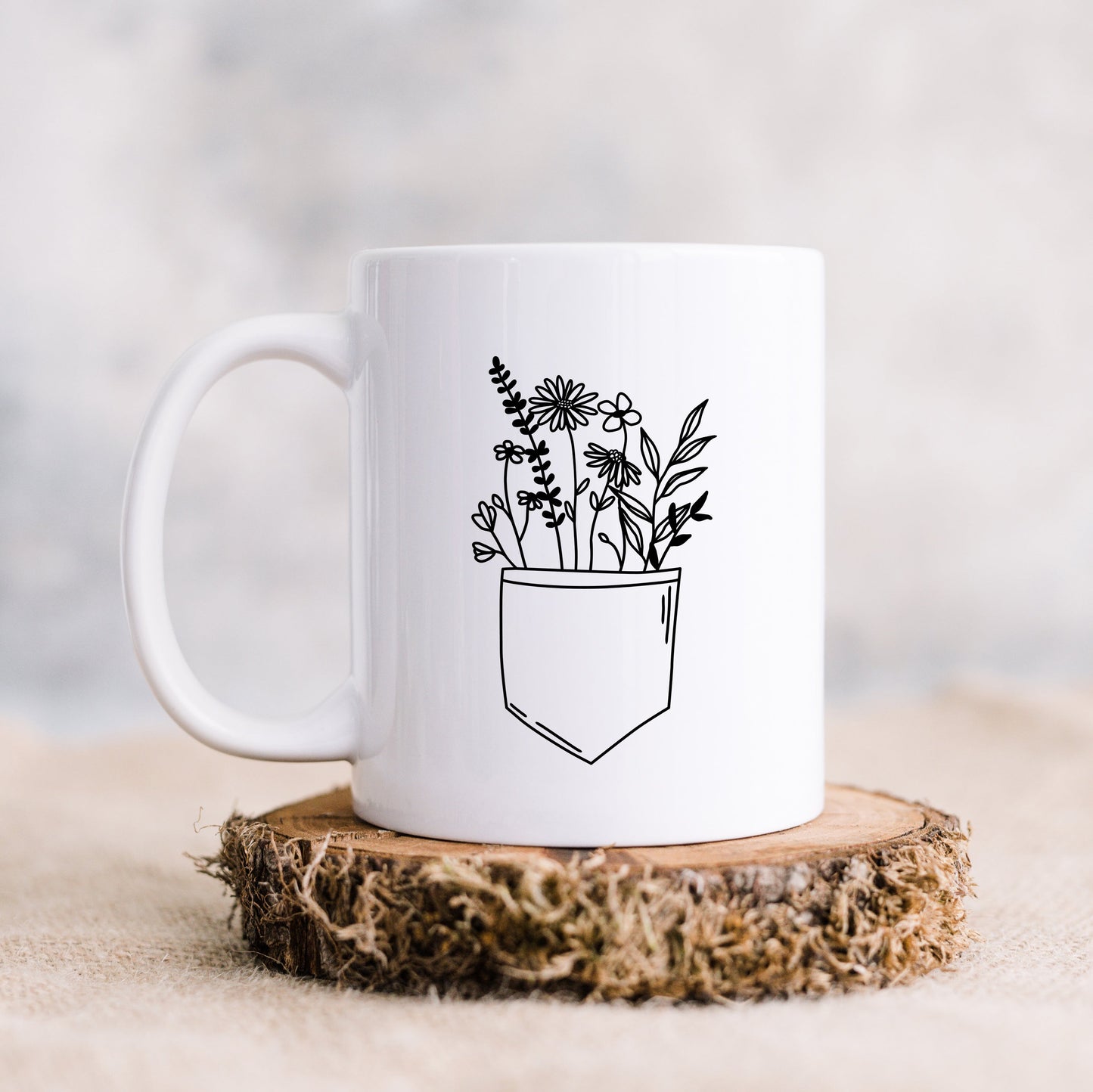 Pocket Full Of Wildflowers | Mug