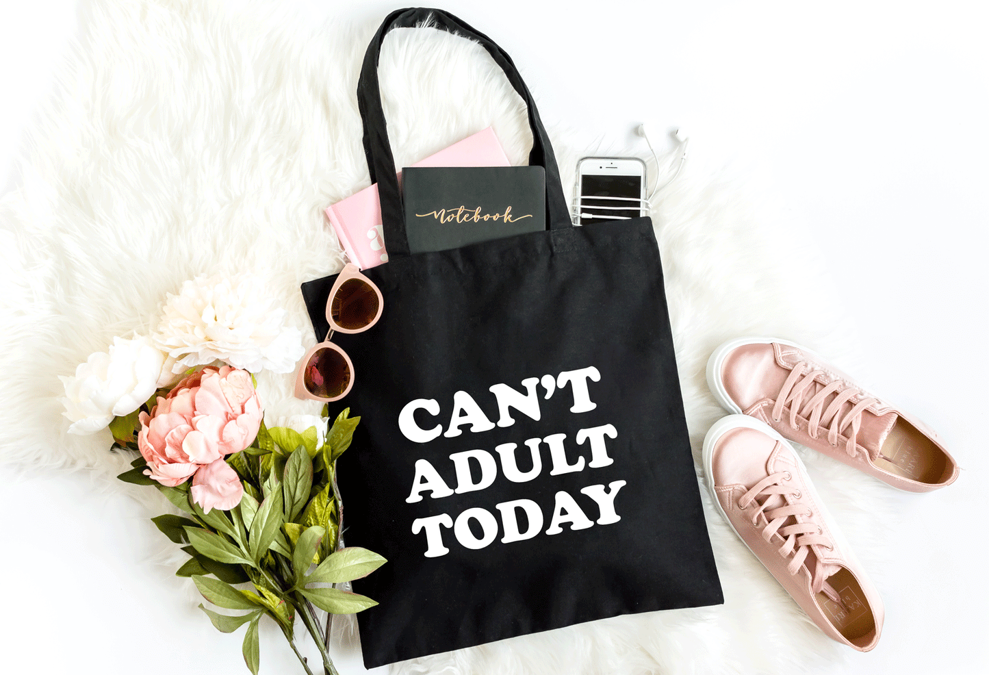 Can't Adult Today Bold | Tote Bag