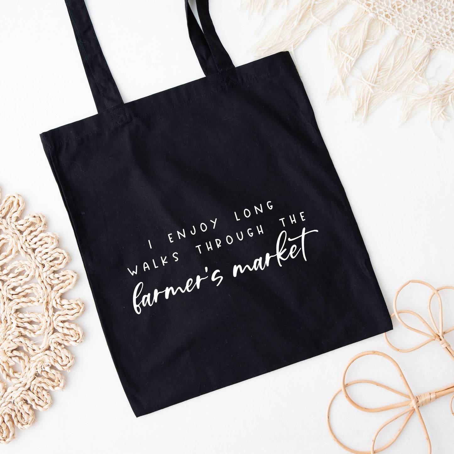 I Enjoy Long Walks | Tote Bag