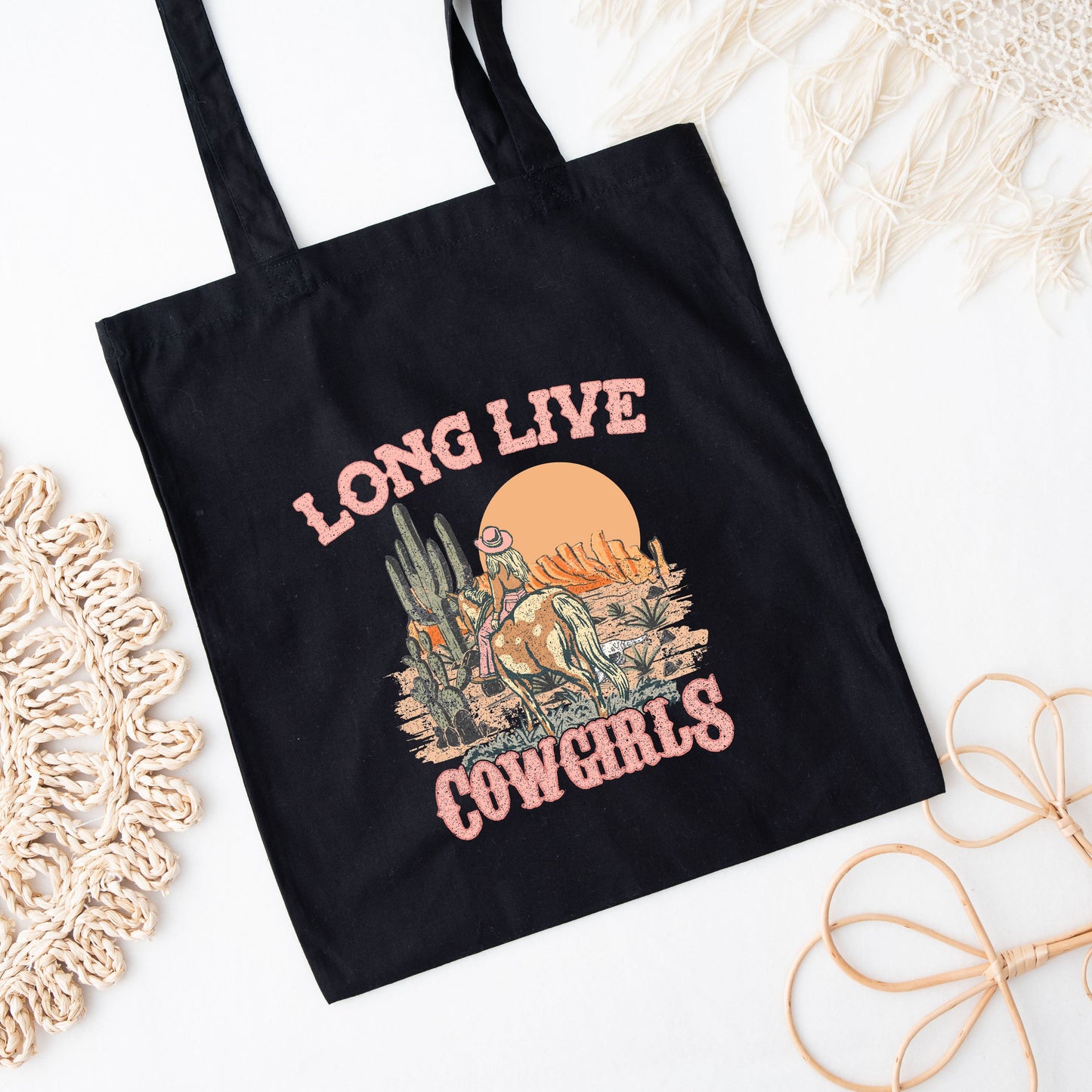 Long Live Cowgirls Horse | Tote Bag