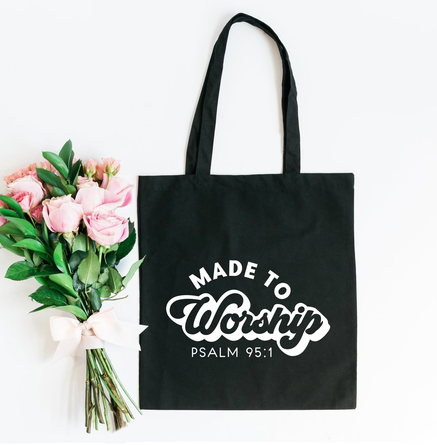 Retro Made To Worship | Tote Bag