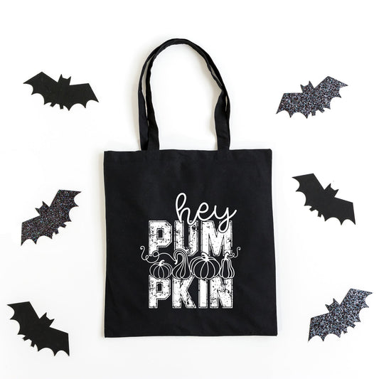 Hey Pumpkin Distressed | Tote Bag