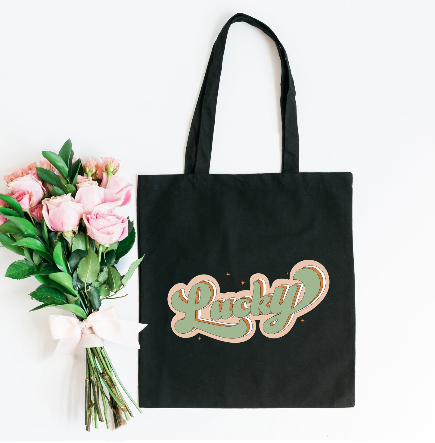 Lucky Retro Stars | Tote Bag