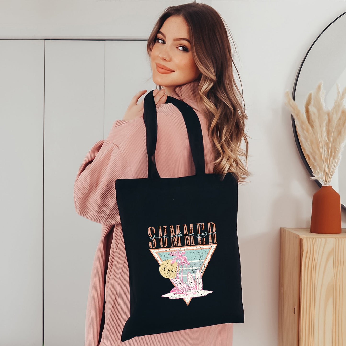 Summer Vibes Triangle | Tote Bag