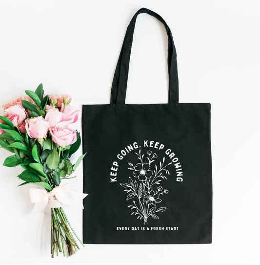 Keep Going Keep Growing | Tote Bag