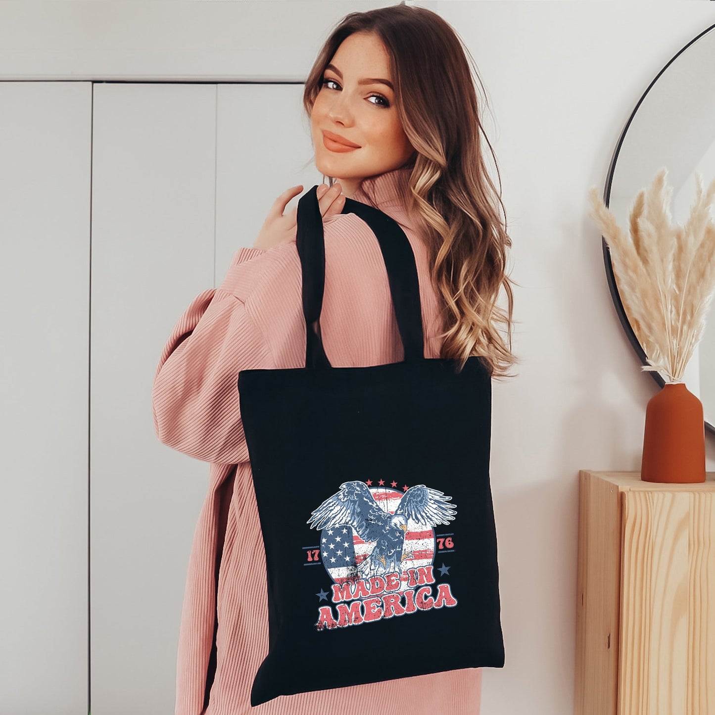 Retro Made In America | Tote Bag