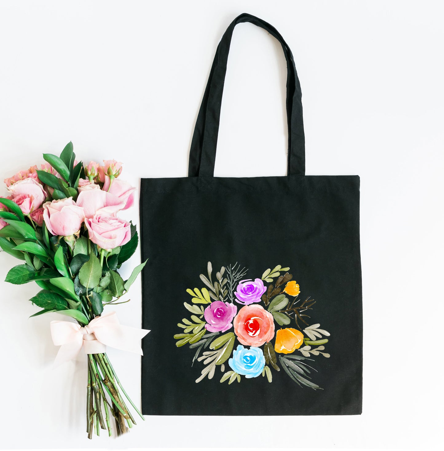 Watercolor Bouquet | Tote Bag